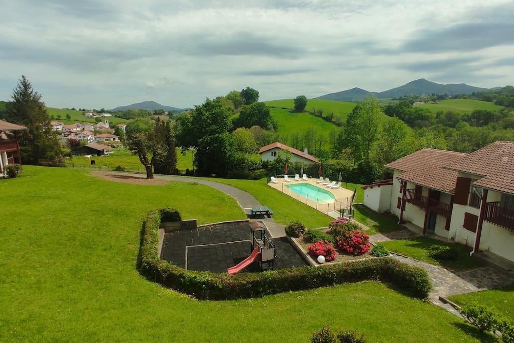 Cambo Les Bains Piscine Vue Montagnes Appartement Souraïde Buitenkant foto